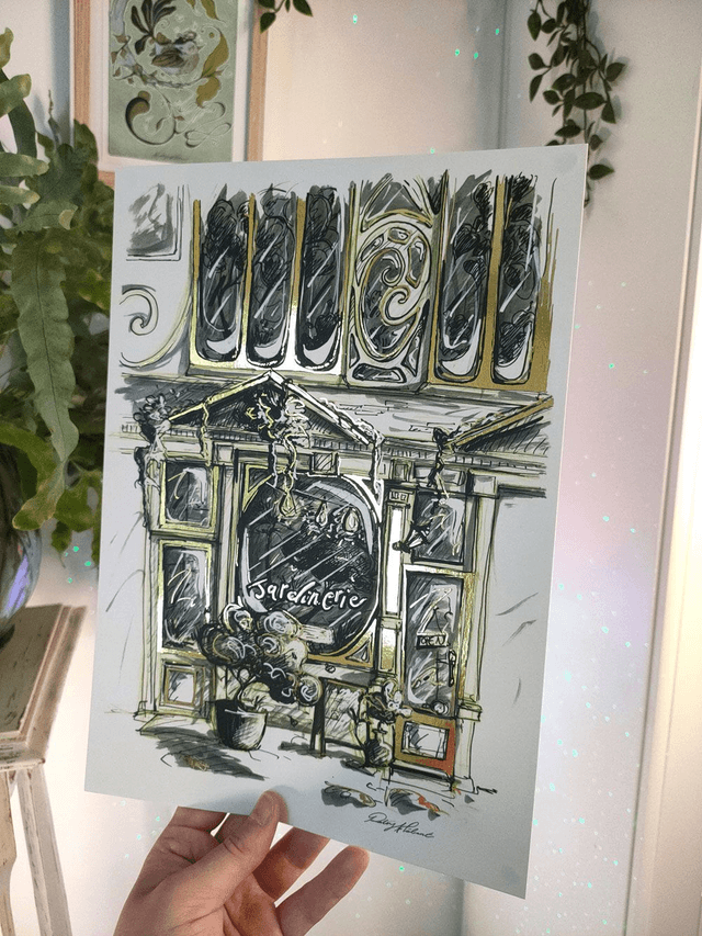 Devanture Jardinerie - PRINT DORÉ
