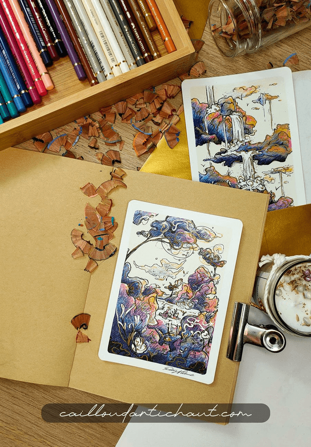 Rêve jardin d'Éden - PRINT DORÉ