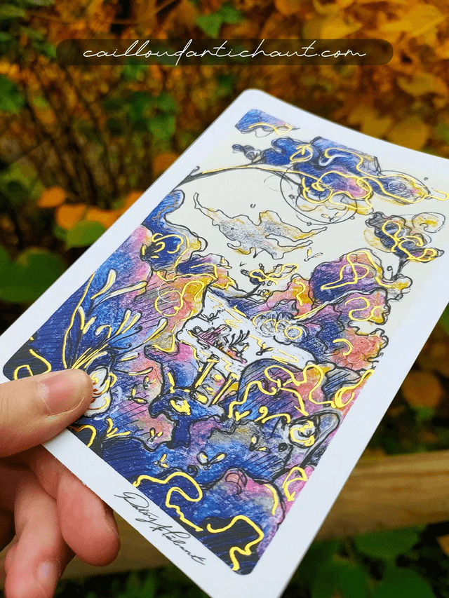 Rêve jardin d'Éden - PRINT DORÉ
