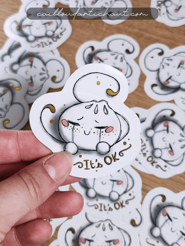 Sticker bao 4 variantes