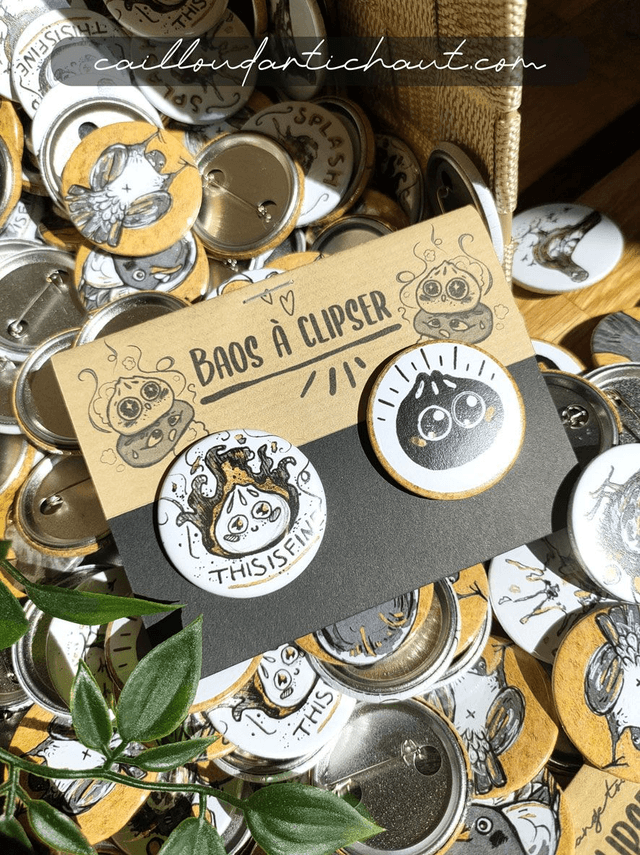 Badges baos duo