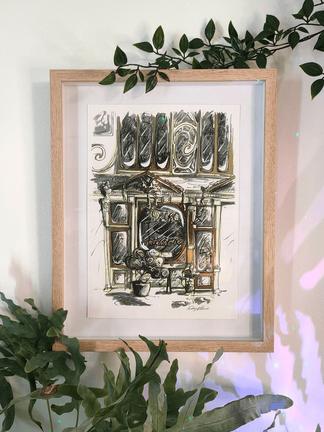 Devanture Jardinerie - PRINT DORÉ