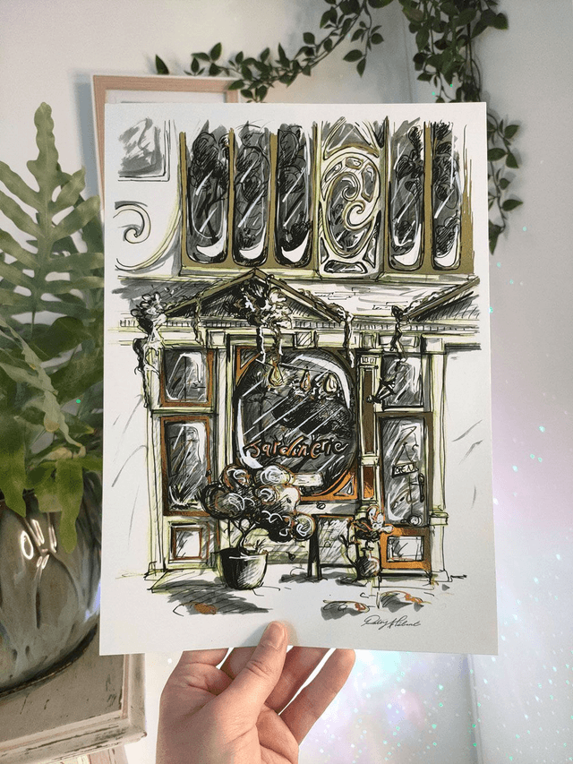 Devanture Jardinerie - PRINT DORÉ