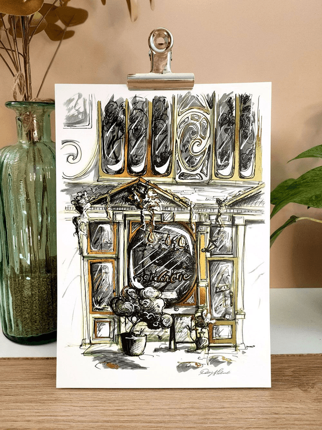 Devanture Jardinerie - PRINT DORÉ